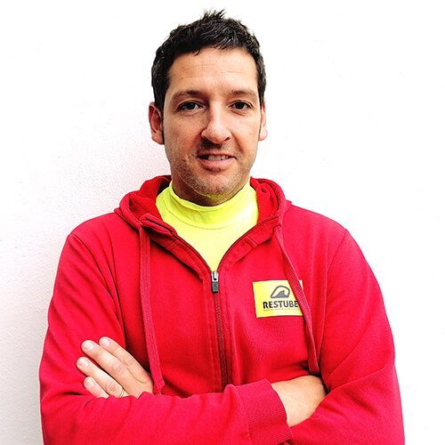 Ramses es un embajador de restube internacional. eEste rescatista espanol está equipado con restube hace mucho tiempo, siendo el uno de los primeros que confio en el aporte de restube en la seguridad acuatica