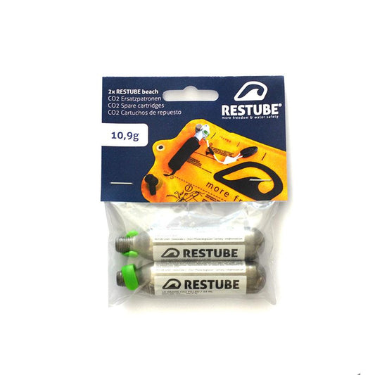 Cartuchos recambio Restube 10,9g (Sólo para Restube Beach)